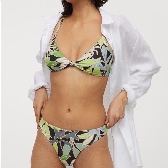 SOLD:  Floral bikini - Picture 2 of 2